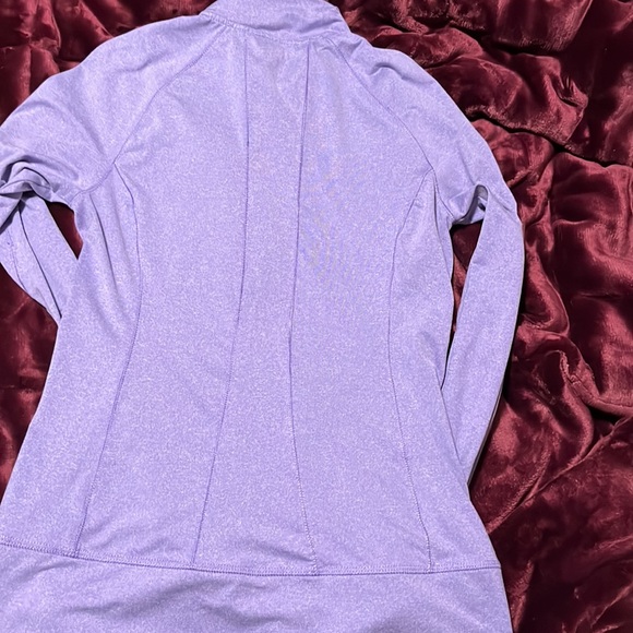 Purple half zip pullover - Picture 2 of 2